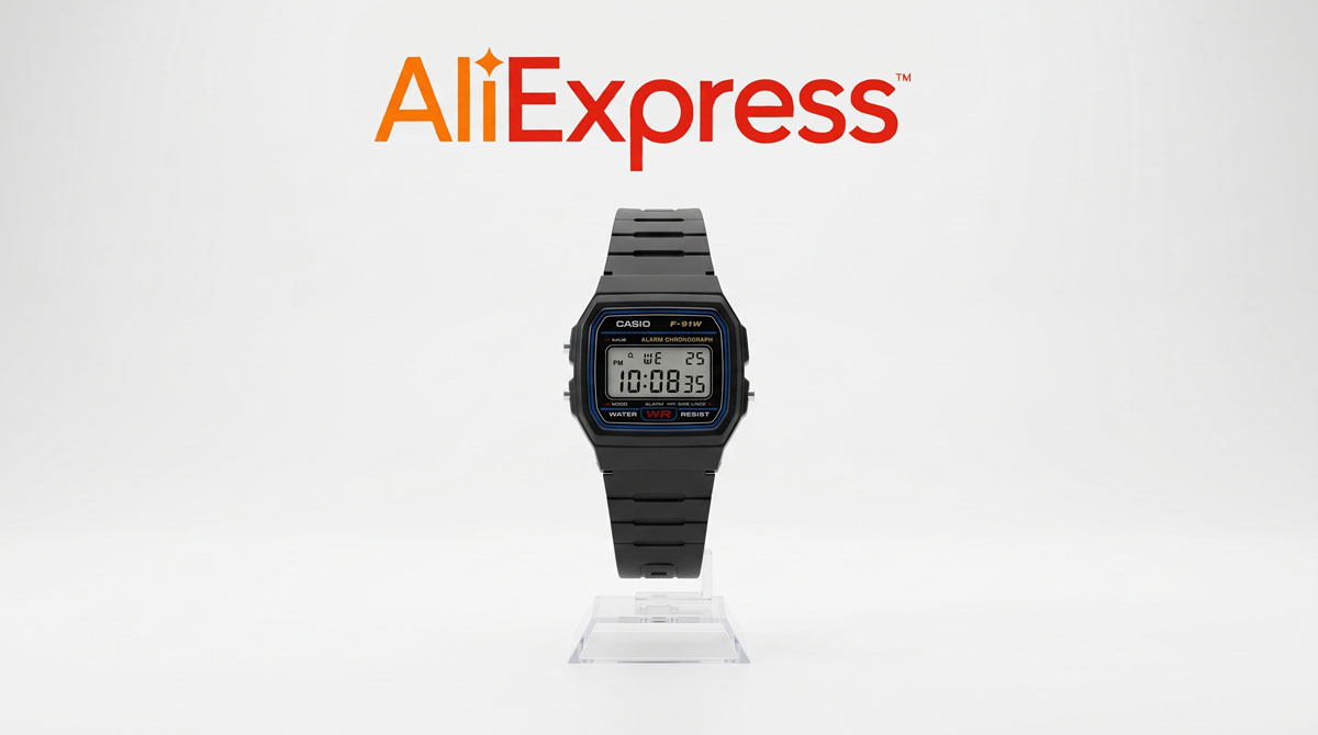 Οδηγός Αγοράς Casio F-91W στο AliExpress για Αγοραστές στην Ελλάδα