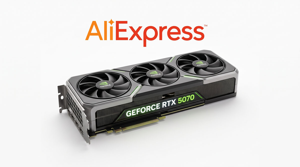 NVIDIA GeForce RTX 5070 στο AliExpress